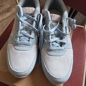 Asics Light Blue Athletic Shoes " RARE COLOR"